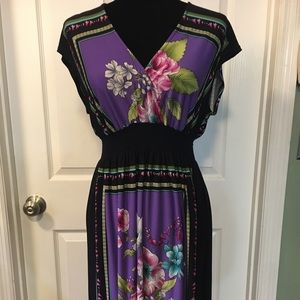 EN FOCUS STUDIO purple floral dress